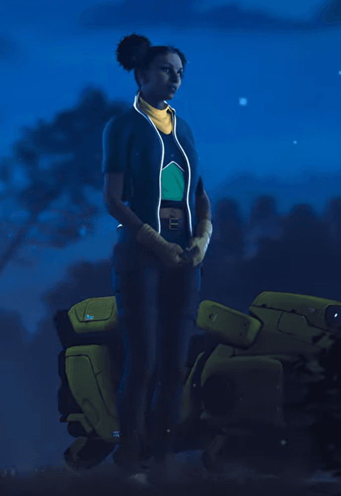 Esi, the heroine of The Lost Comb of Mawu